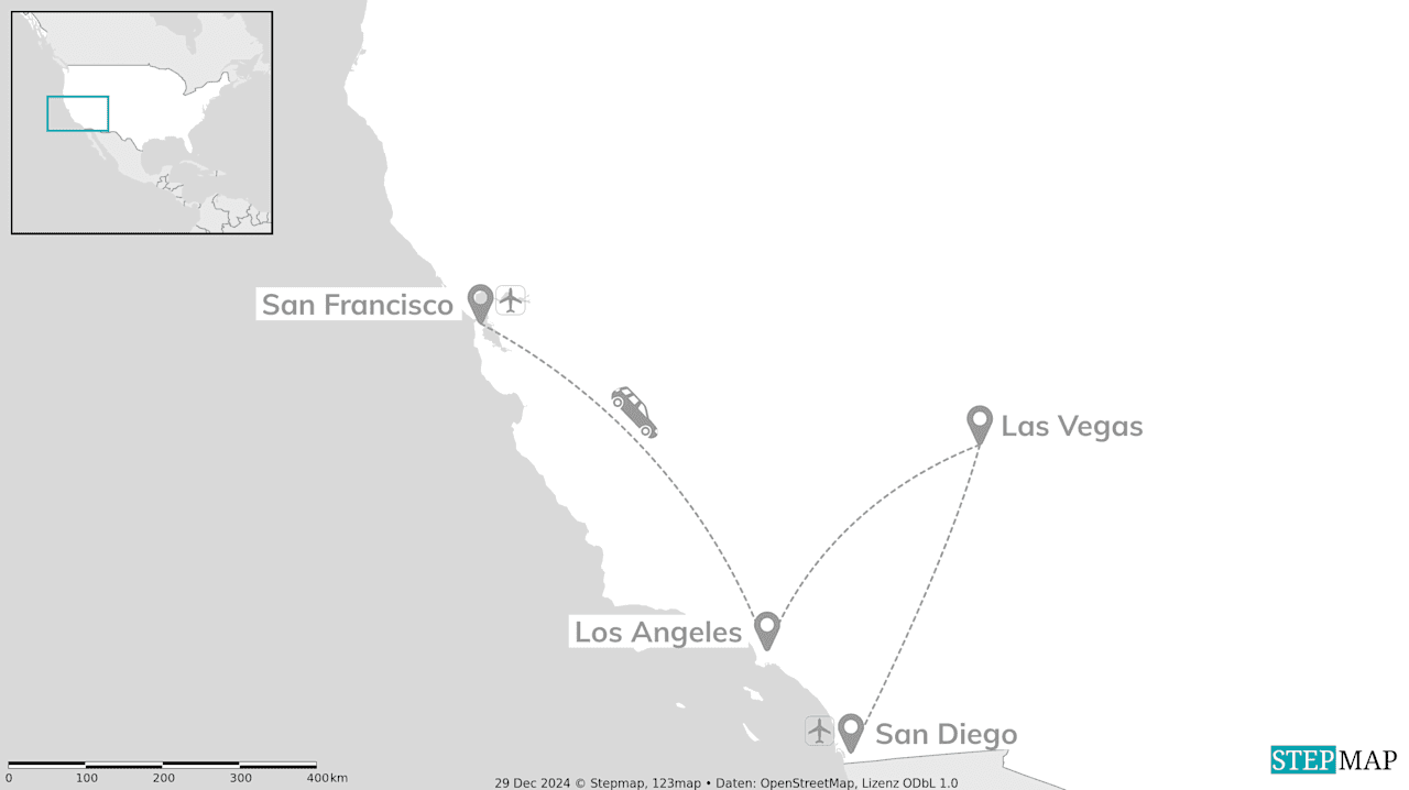 USA road trip: Cruisin’ from the Golden Gate to the shore