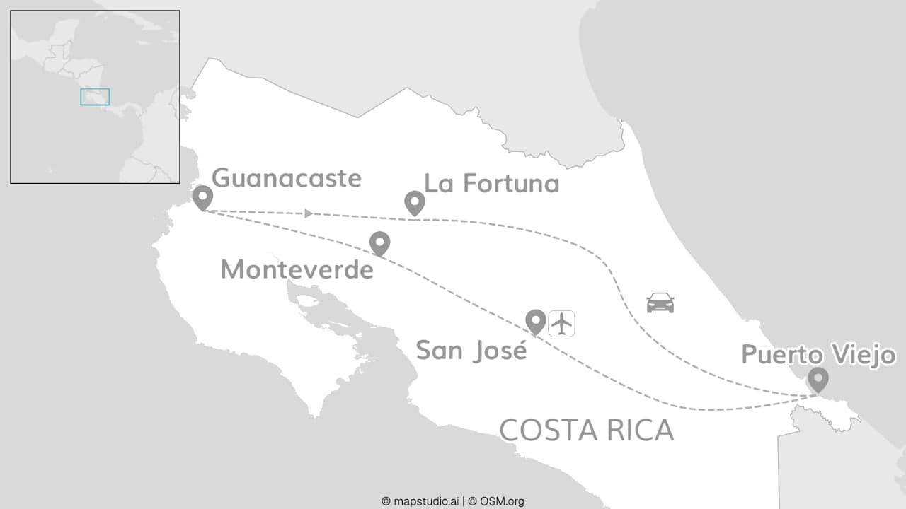 Discover Costa Rica: Green dreams go full screen