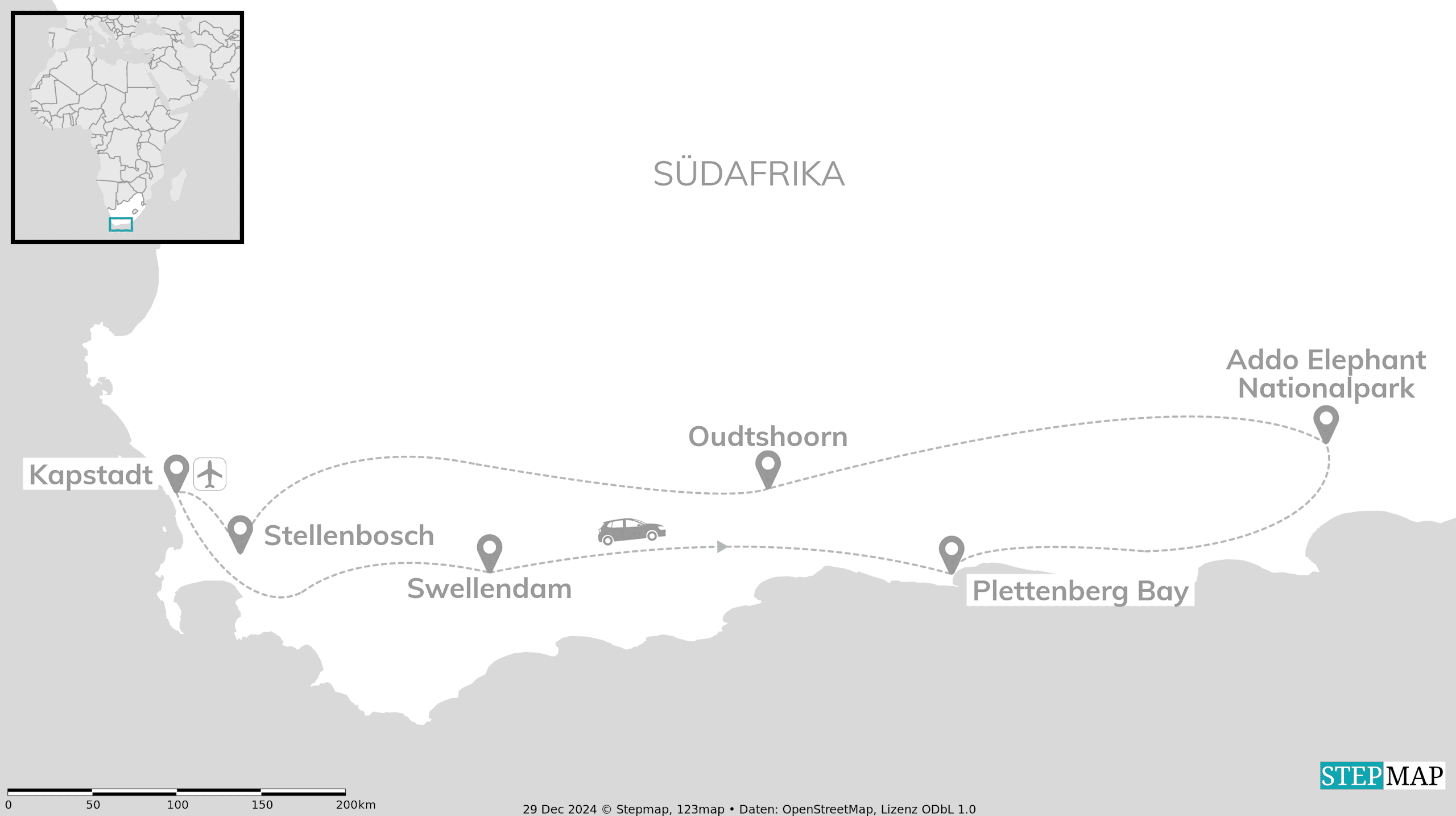 Südafrika Garden Route: Roadtrip zwischen Kap & Addo